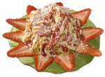 Kinder-Erdbeer Spaghettieis